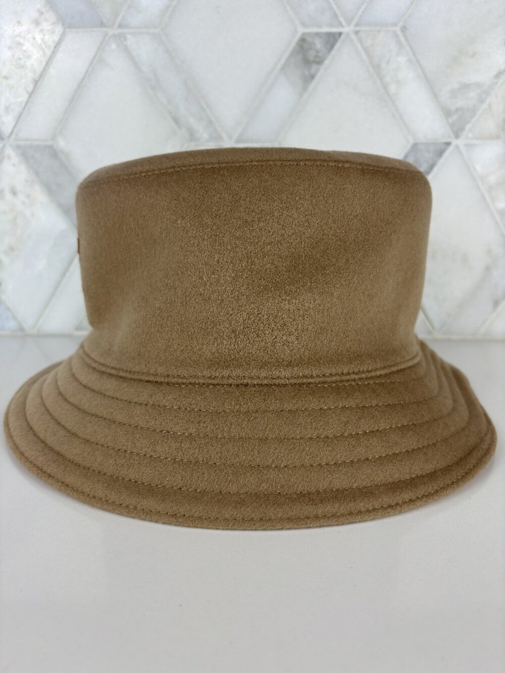 Hermes Cashmere Harper H Sellier Silk Lined Bucket Hat - Picture 4 of 11